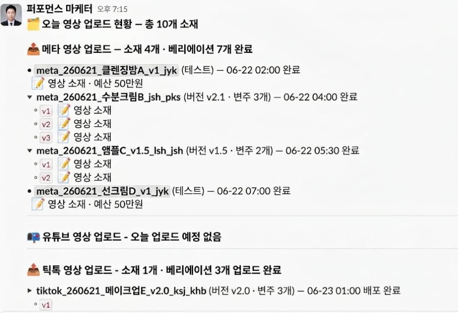 메타 퍼포먼스 마케팅 업무 대체